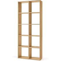 Amazon｜無印良品 スタッキングシェルフセット・5段・オーク材 幅82